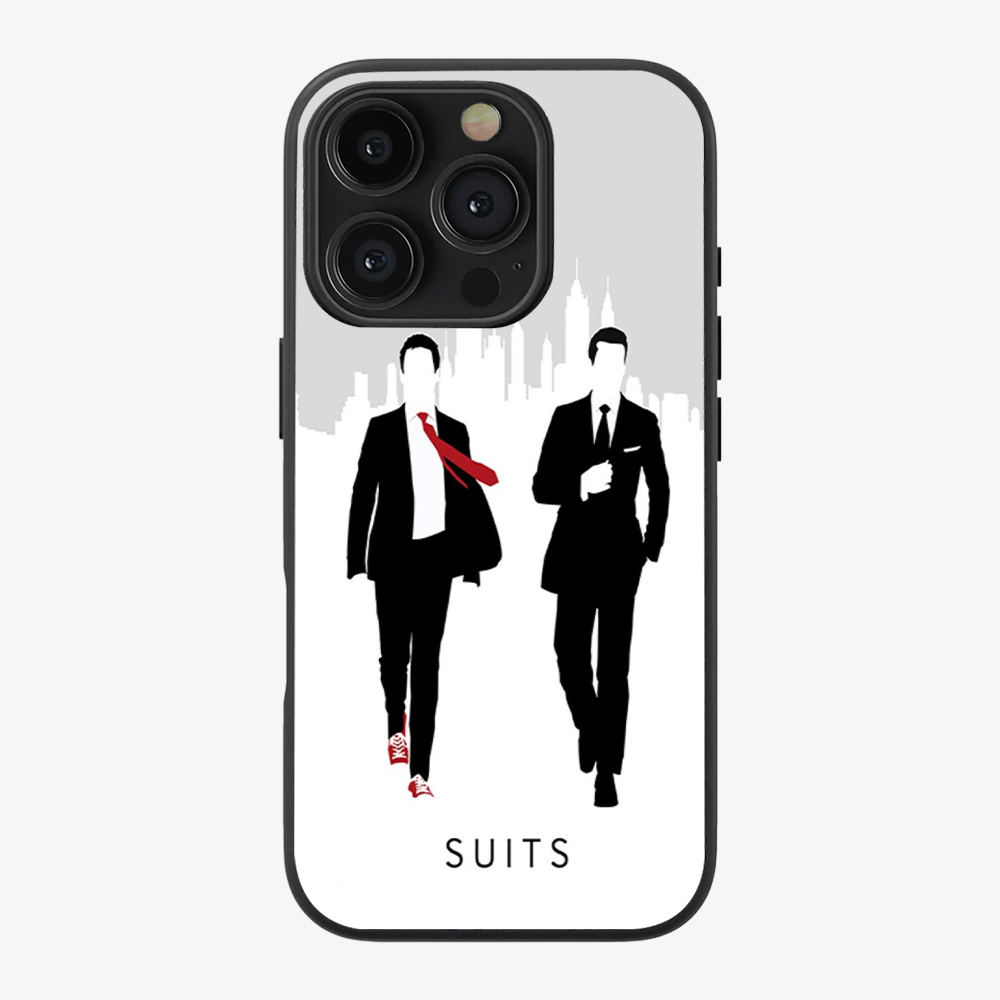 Suits Mike & Harvey Phone Case Clear Silicone Case