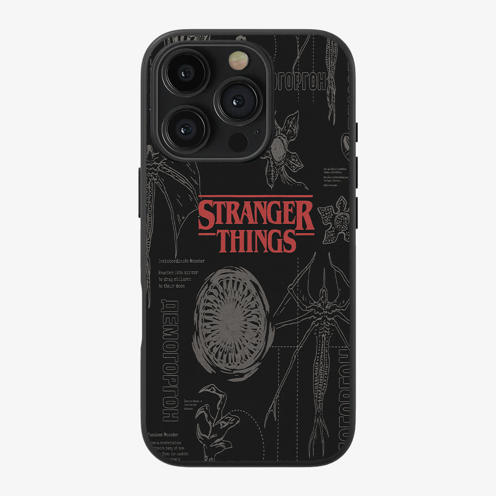 Instubordinate Monster Stranger Things Phone Case