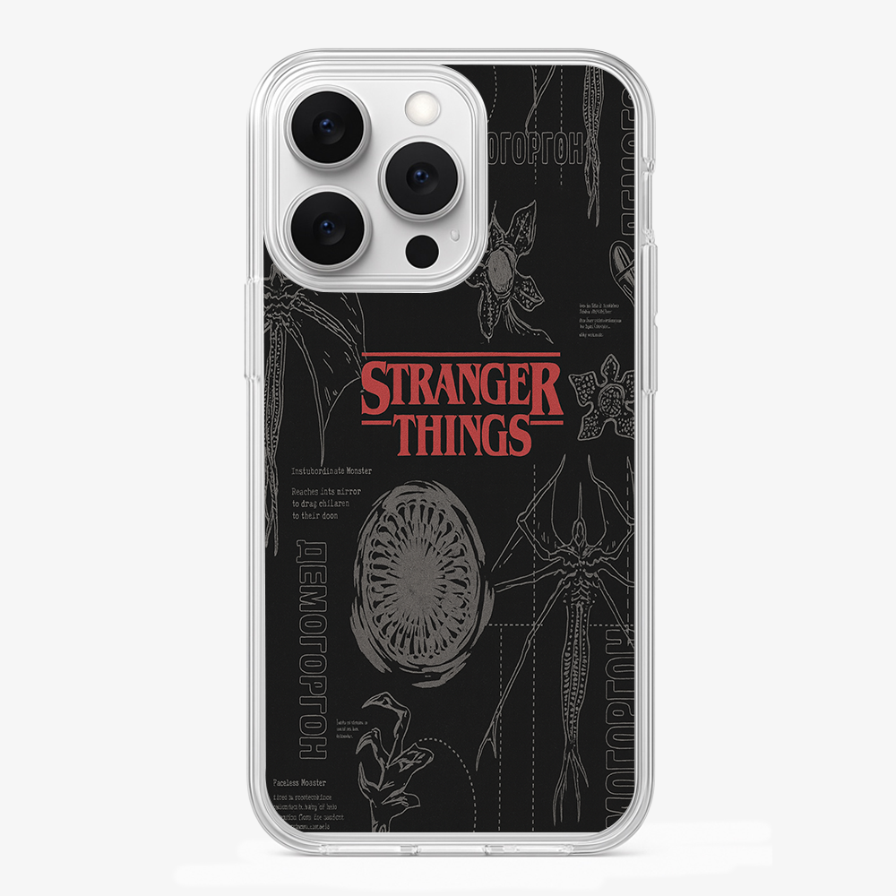 Instubordinate Monster Stranger Things Phone Case Glass Case