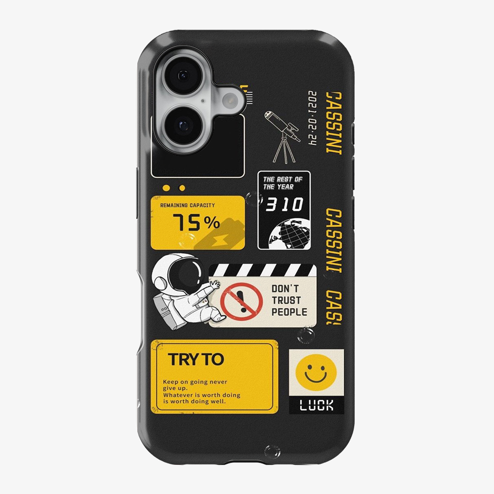 Don't Trust People Phone Case