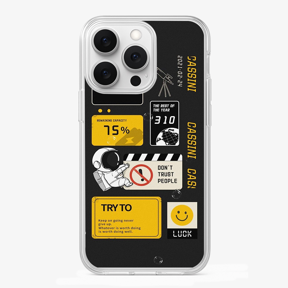 Don't Trust People Phone Case Glass Case