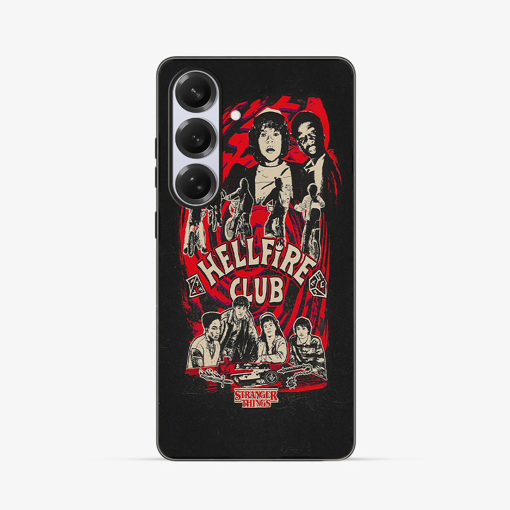 Hellfire Club #2 Stranger Things Samsung Phone Case Clear Silicone Case