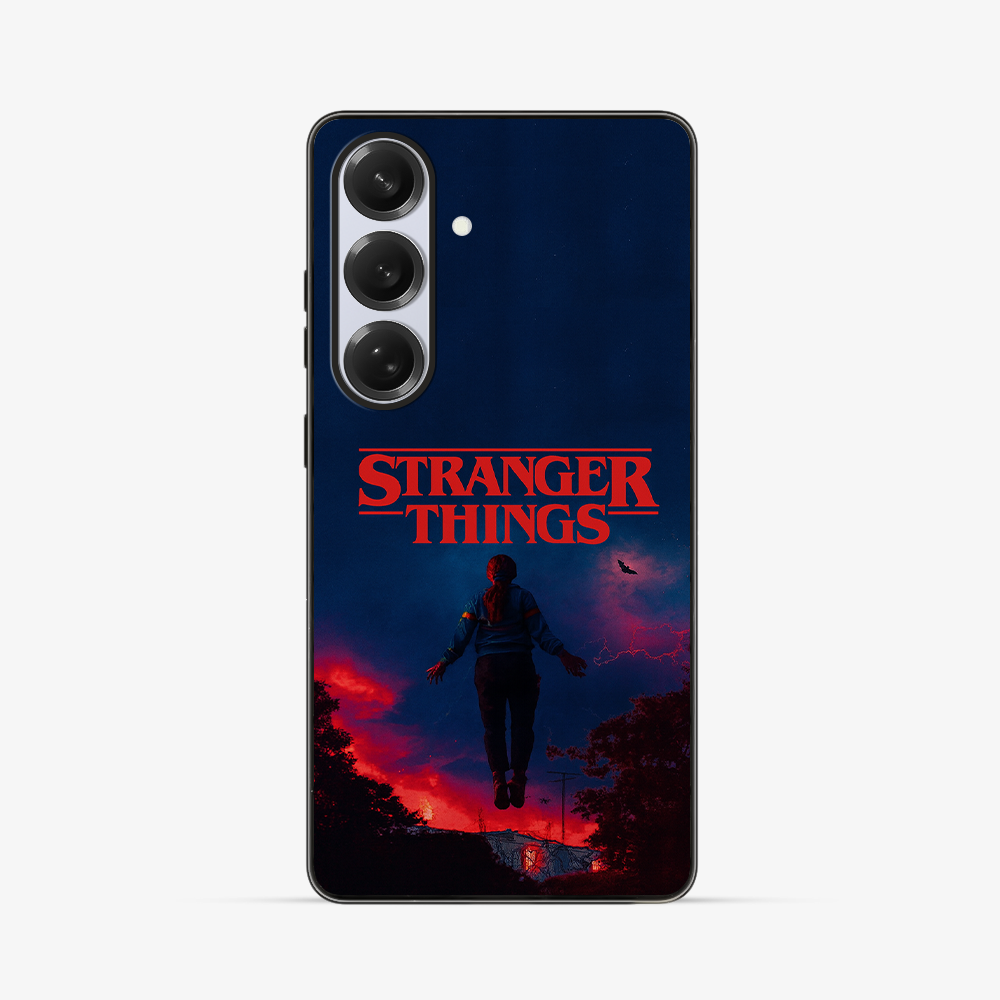 Stranger Things #5 Samsung Phone Case Clear Silicone Case