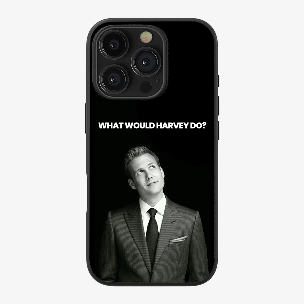 Suits What Would Harvey Do Phone Case Clear Silicone Case