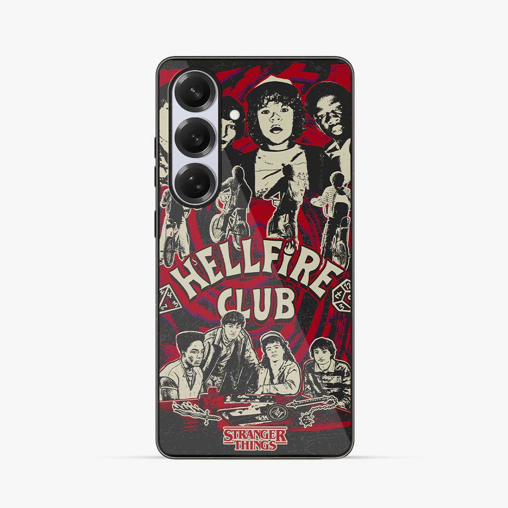 Hellfire Club #4 Stranger Things Samsung Phone Case Glass Case