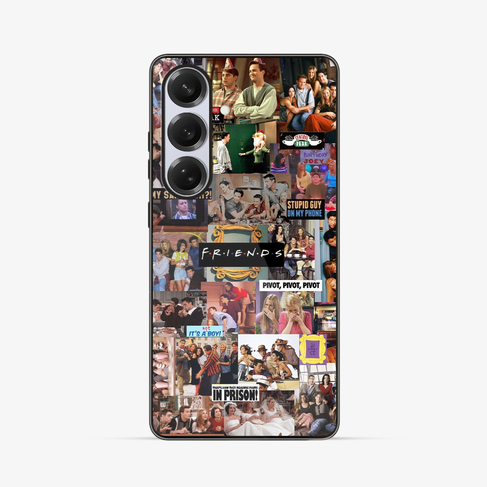 Friends Collage Samsung Phone Case Glass Case