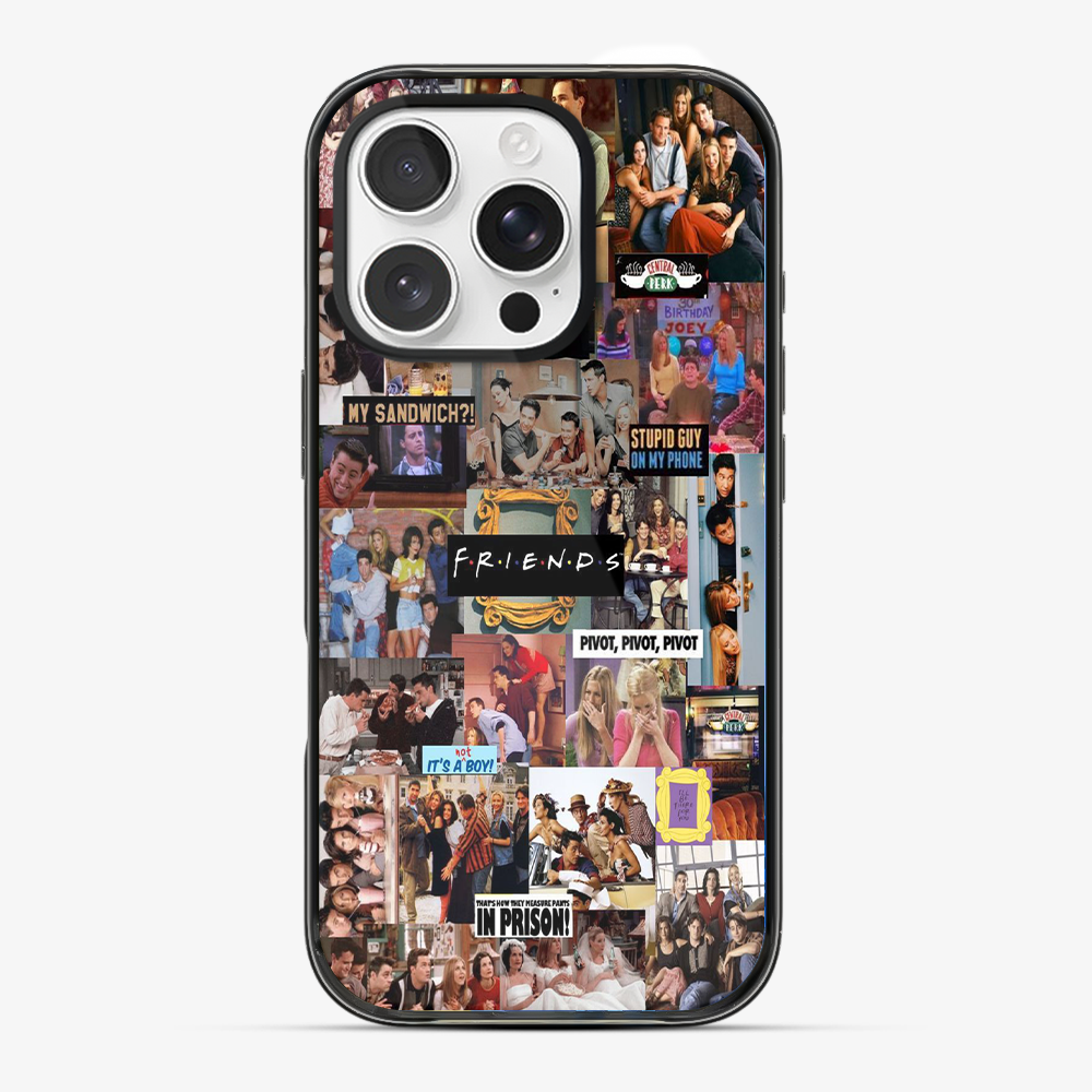Friends Collage Phone Case Anti Yellow Silicone Case