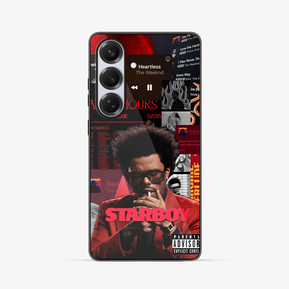 Starboy X AfterHours Samsung Phone Case Glass Case