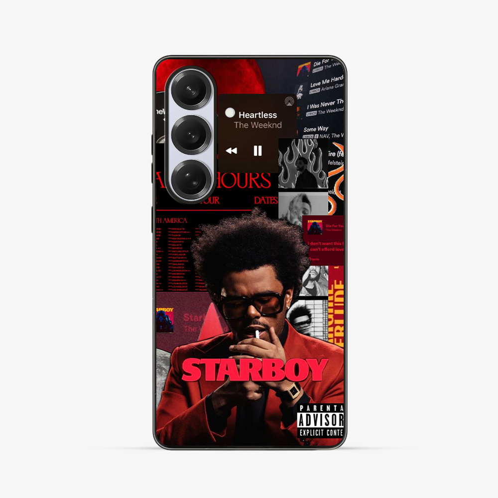 Starboy X AfterHours Samsung Phone Case Clear Silicone Case
