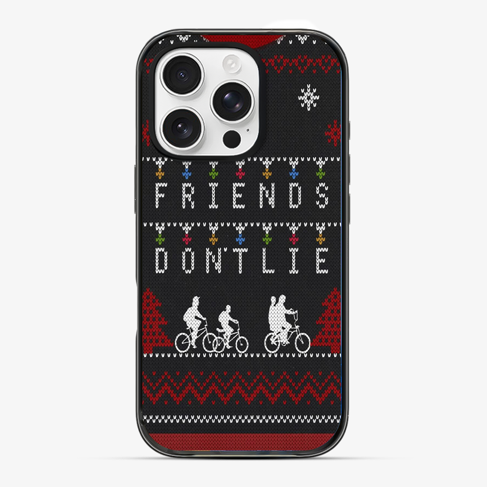 Christmas Friends Don't Lie Phone Case Hard 2.0 Case