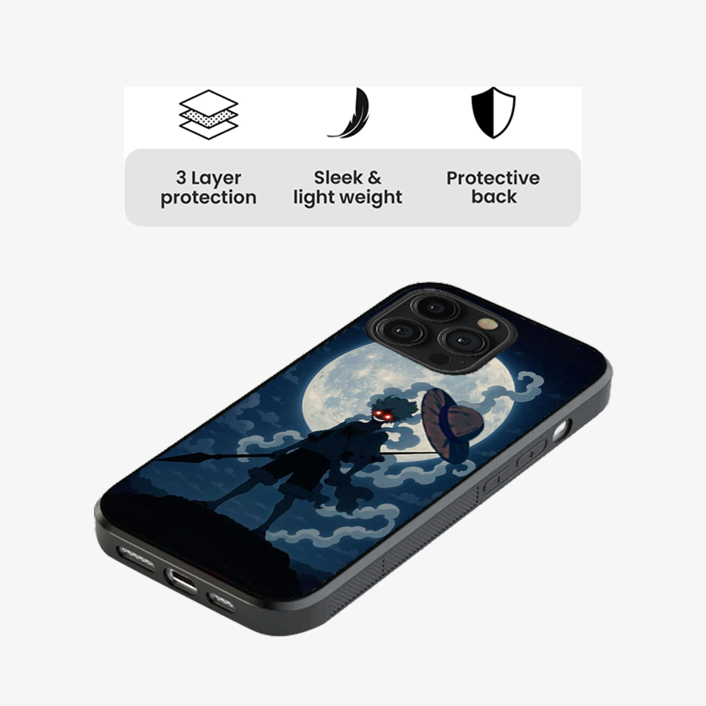 Dark Luffy Anime Phone Case