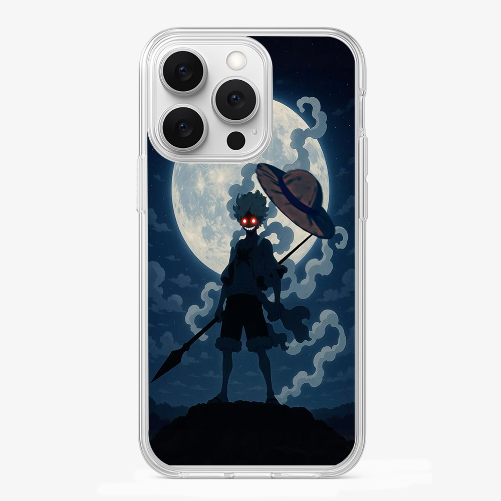 Dark Luffy Anime Phone Case Glass Case