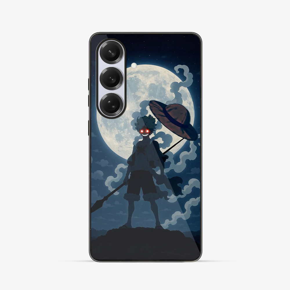 Dark Luffy Anime Samsung Phone Case Glass Case