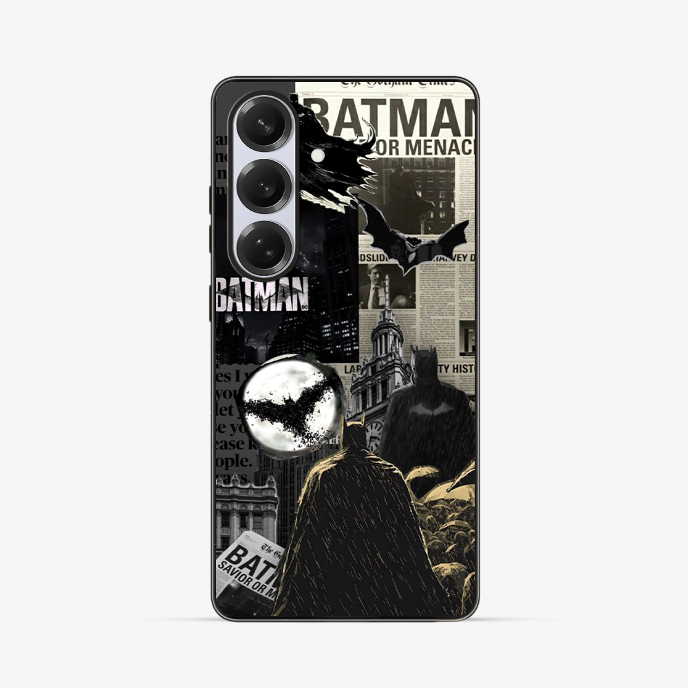Batman Savior Samsung Phone Case Clear Silicone Case