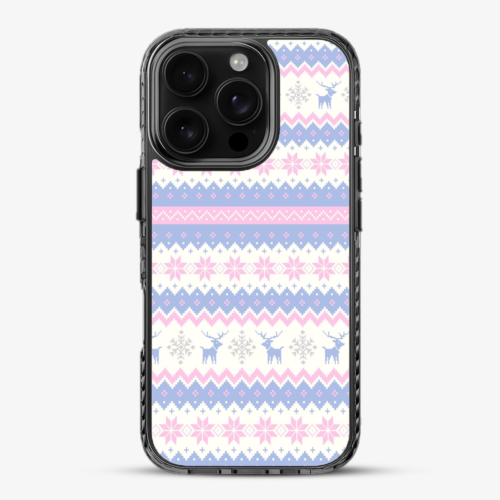 Christmas Pink Snowflake Phone Case