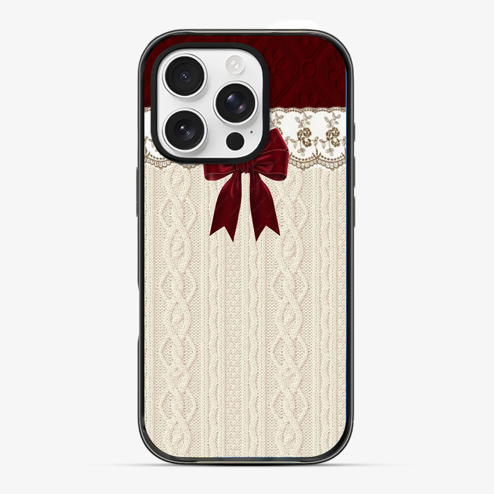 Christmas Bow Phone Case Hard 2.0 Case