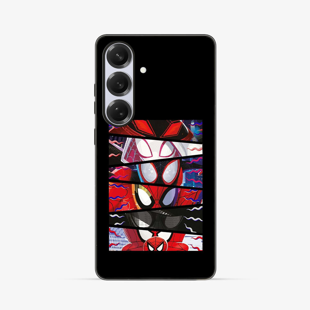 Spiderman Combination Samsung Phone Case Clear Silicone Case