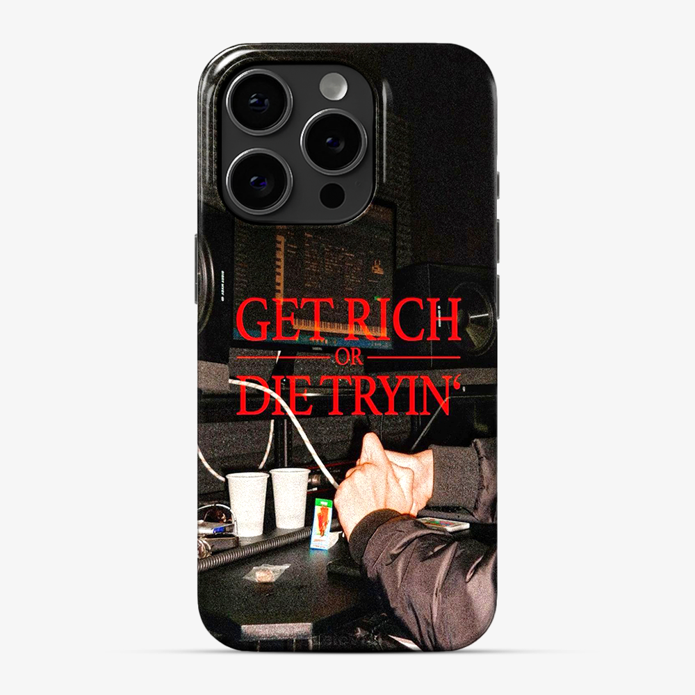 Get Rich Or Die Trying Phone Case