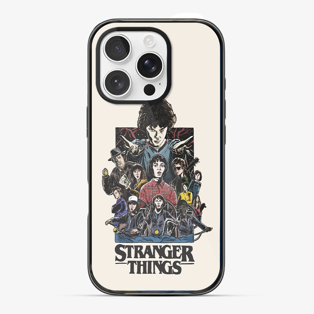Stranger Things Combination Phone Case Anti Yellow Silicone Case