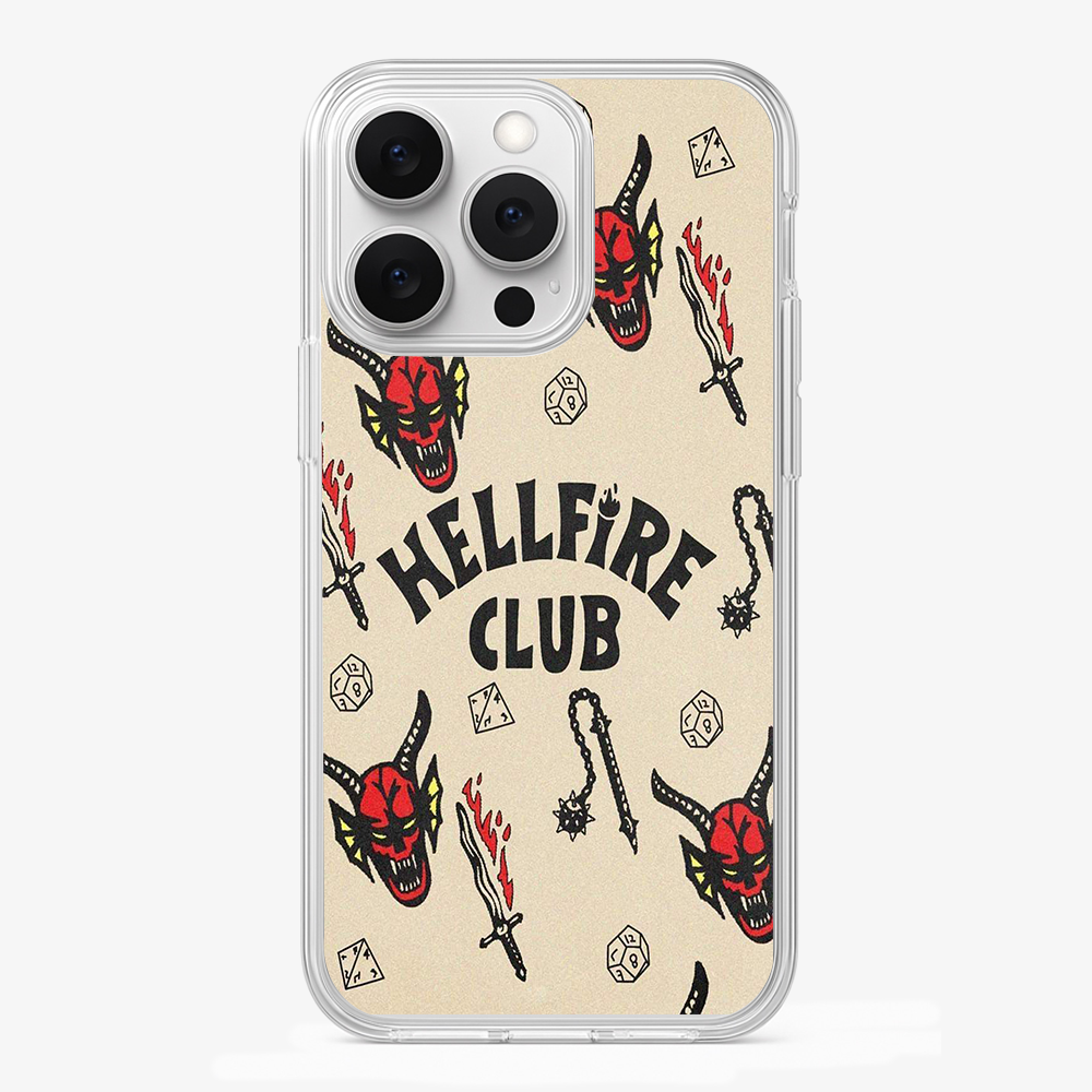 Hellfire Club #5 Stranger Things Phone Case Glass Case