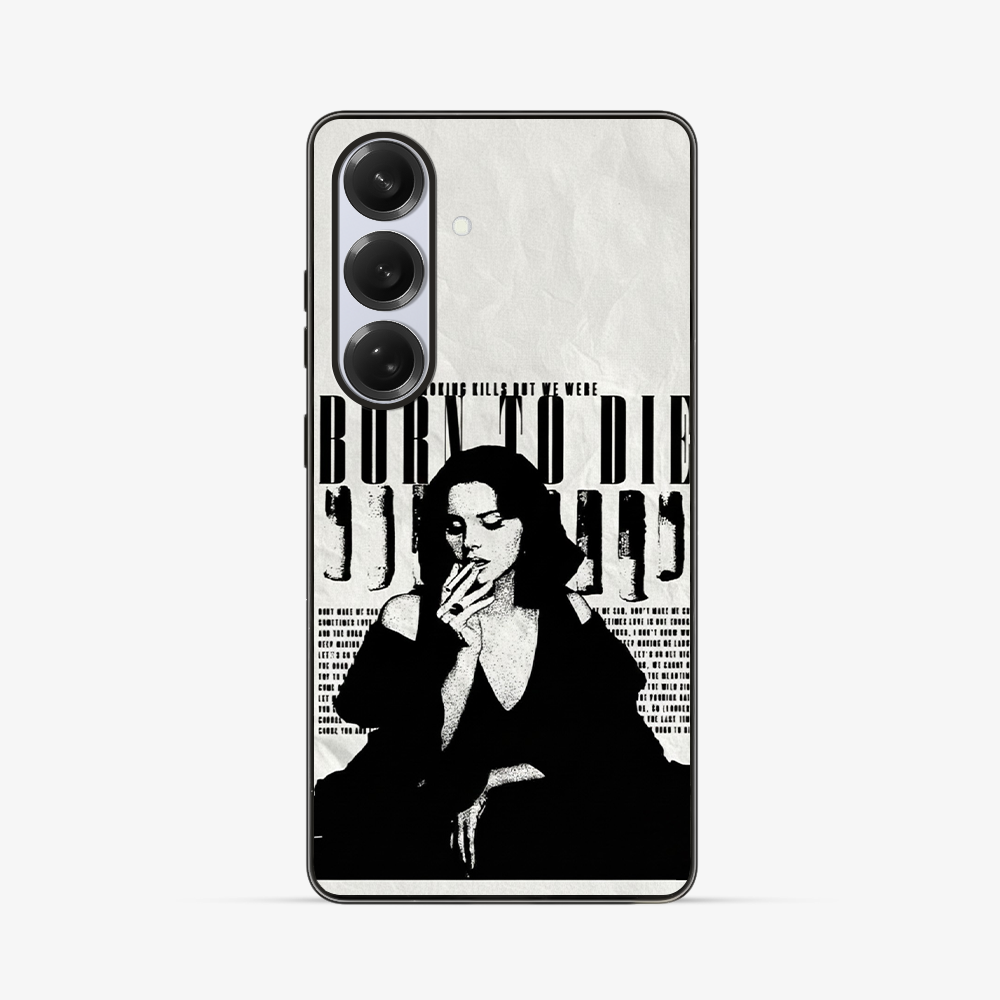 Born To Die Samsung Phone Case Clear Silicone Case
