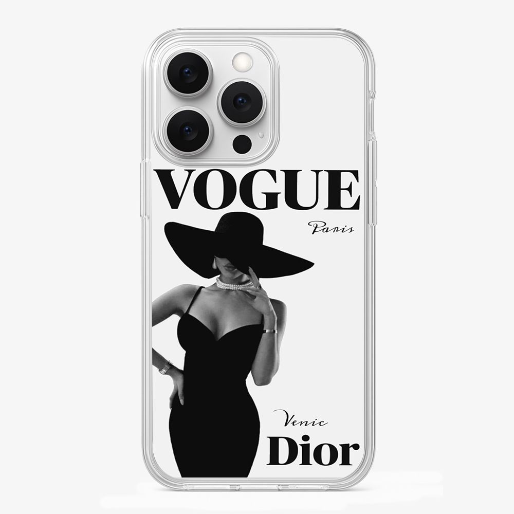 Vouge Dior Phone Case Glass Case