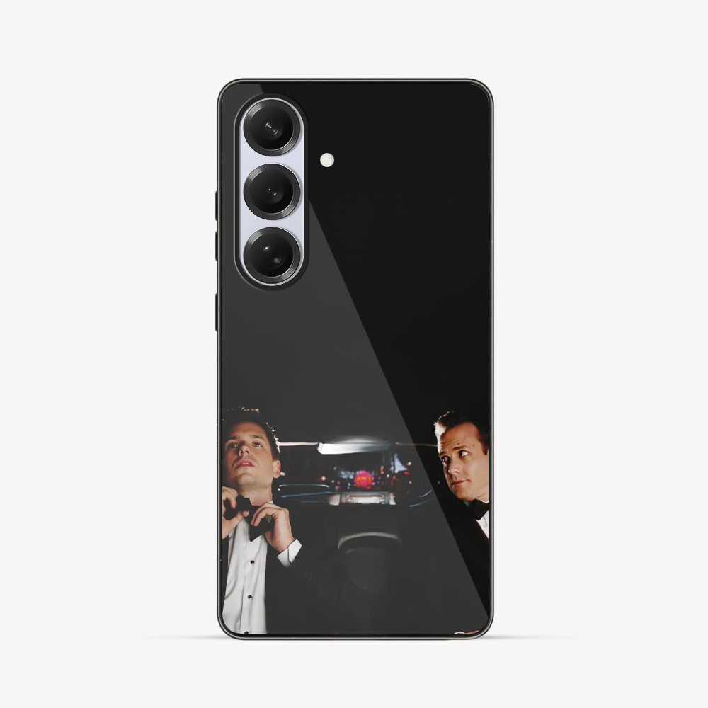 Suits Harvey Looks Mike Samsung Phone Case Glass Case