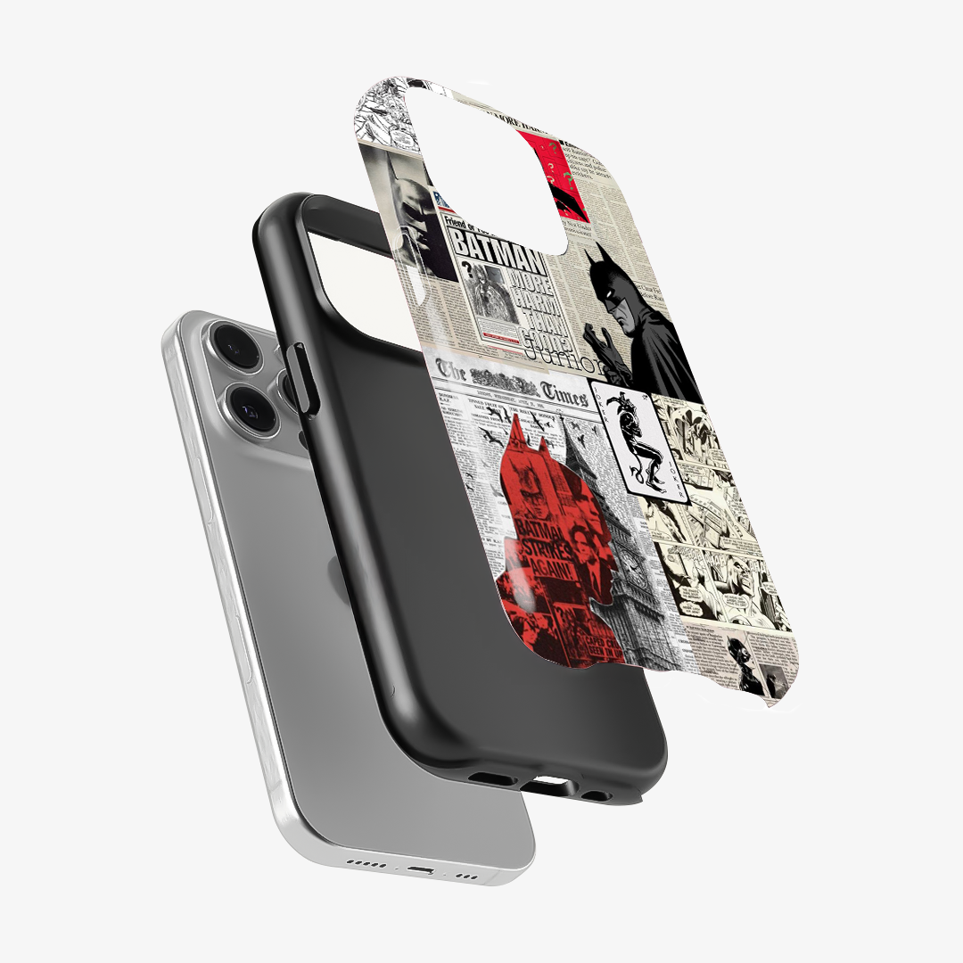 Batman Newspaper Phone Case