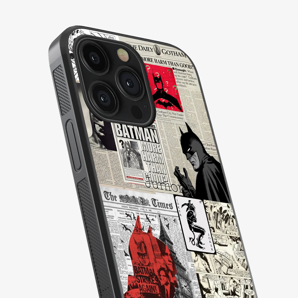 Batman Newspaper Phone Case