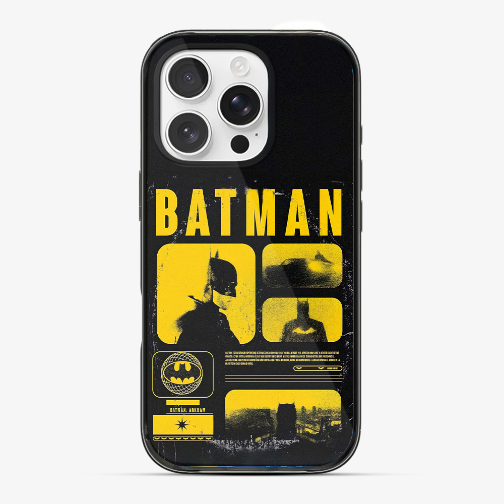 Batman Polariod Phone Case Anti Yellow Silicone Case