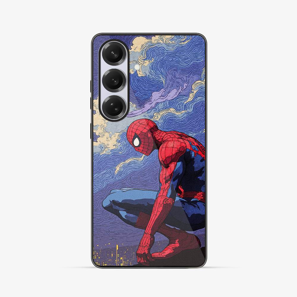 Spiderman Painting Samsung Phone Case Glass Case