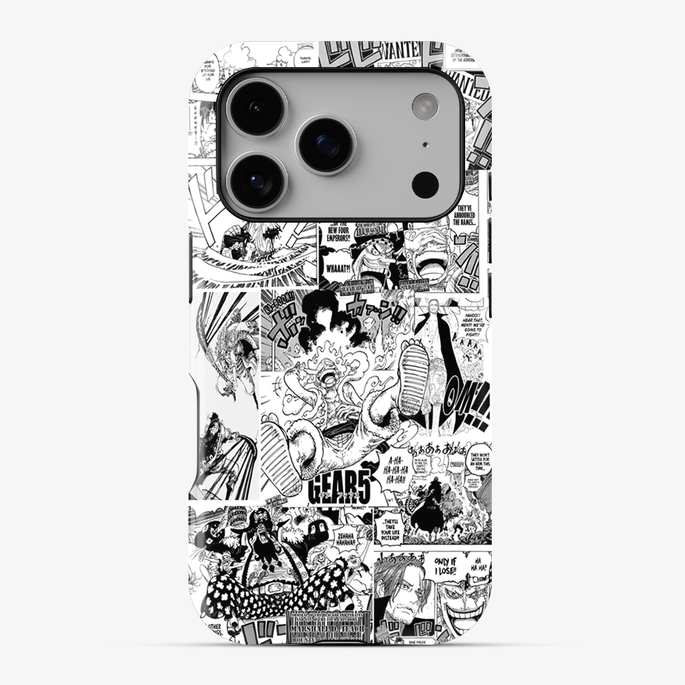 Luffy Newspaper Anime Phone Case