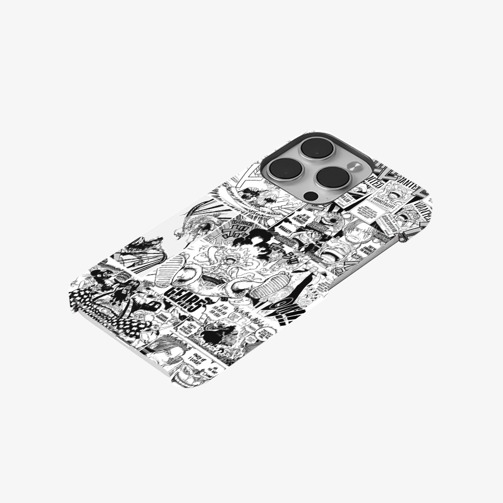 Luffy Newspaper Anime Phone Case
