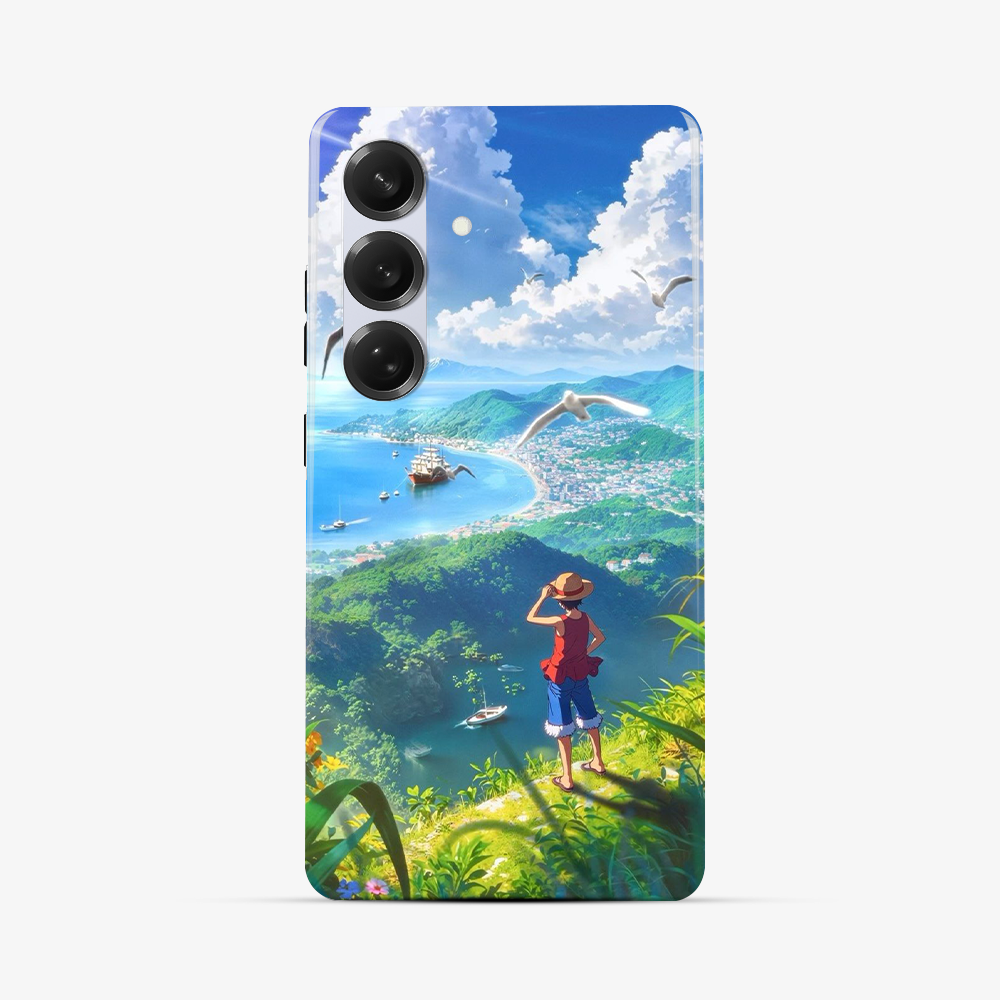 Luffy Hill Samsung Phone Case Tough Double Layer