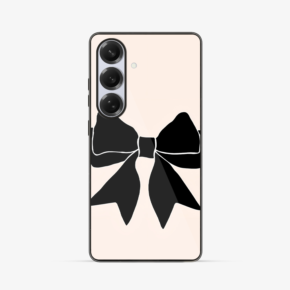 Bow Desinger Samsung Phone Case Glass Case
