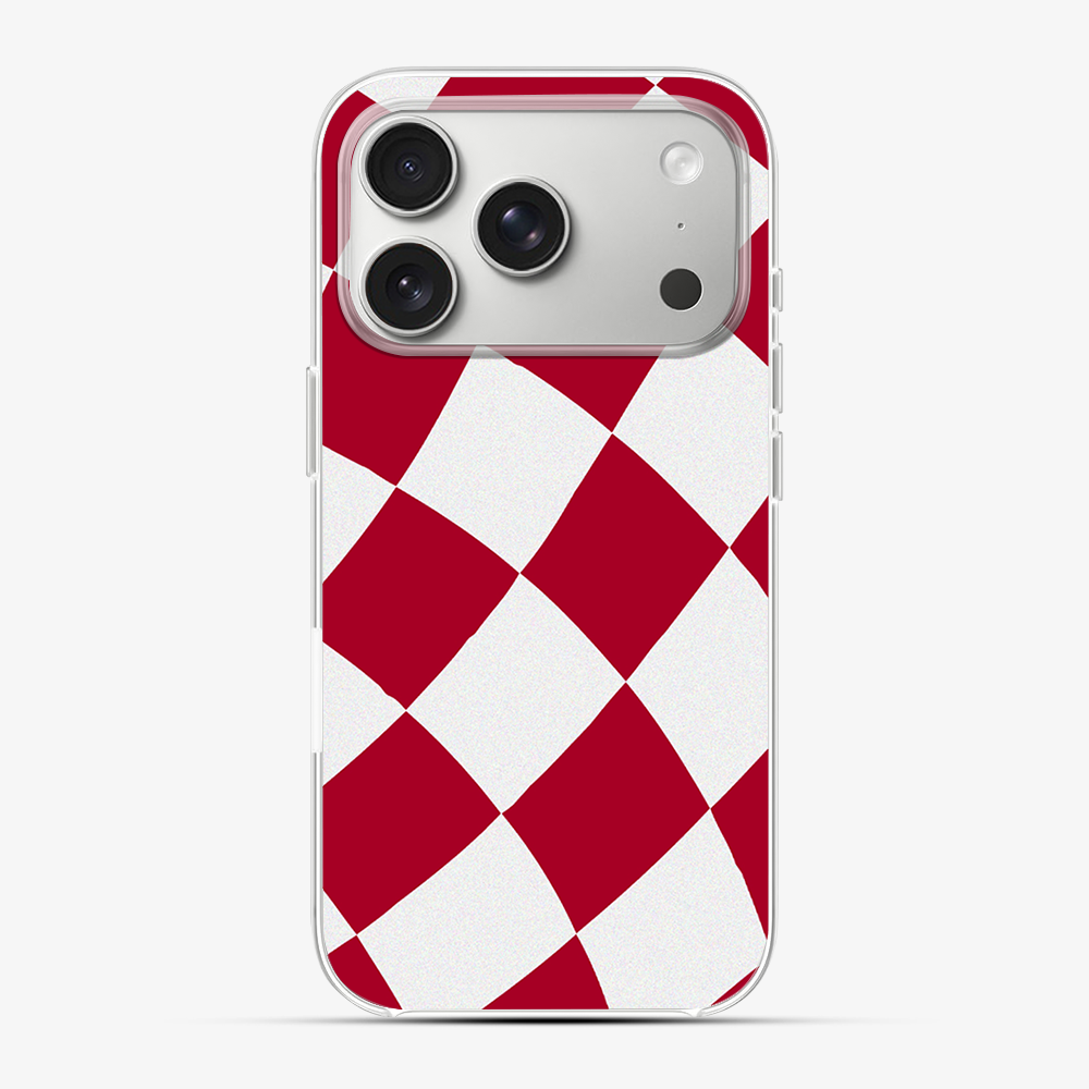 Red & White Checkered Phone Case
