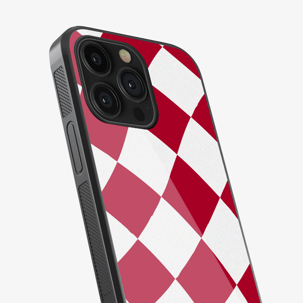 Red & White Checkered Phone Case