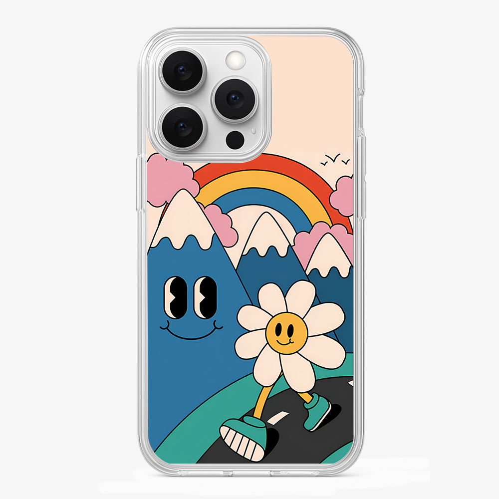 Walking Daisy Phone Case