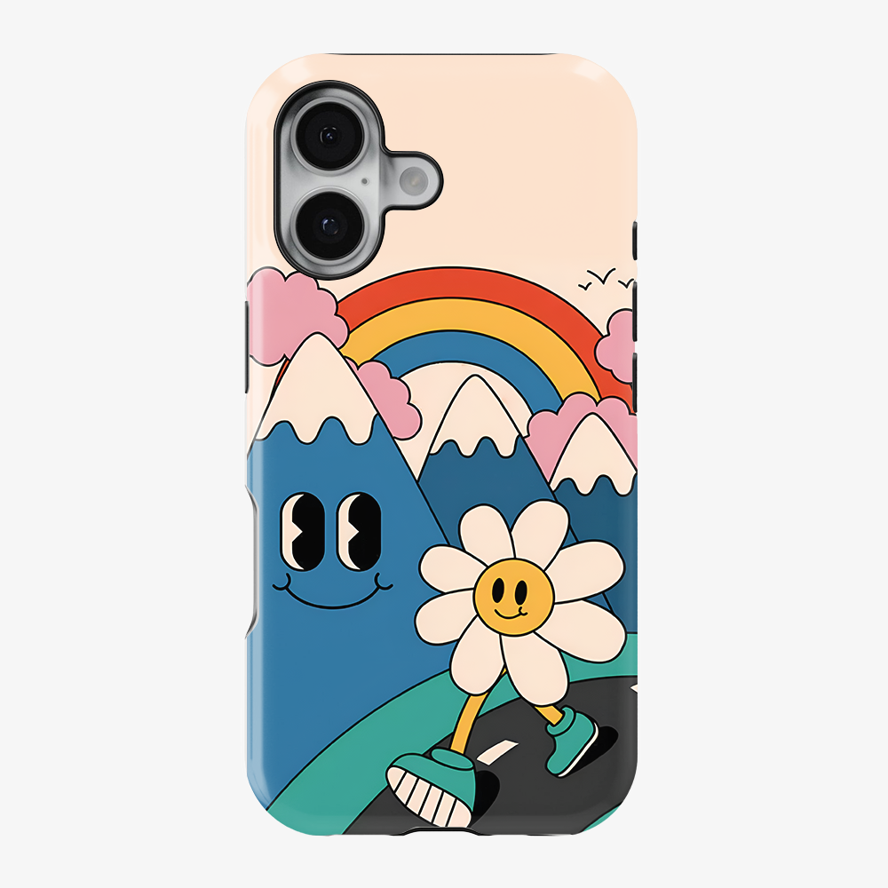 Walking Daisy Phone Case