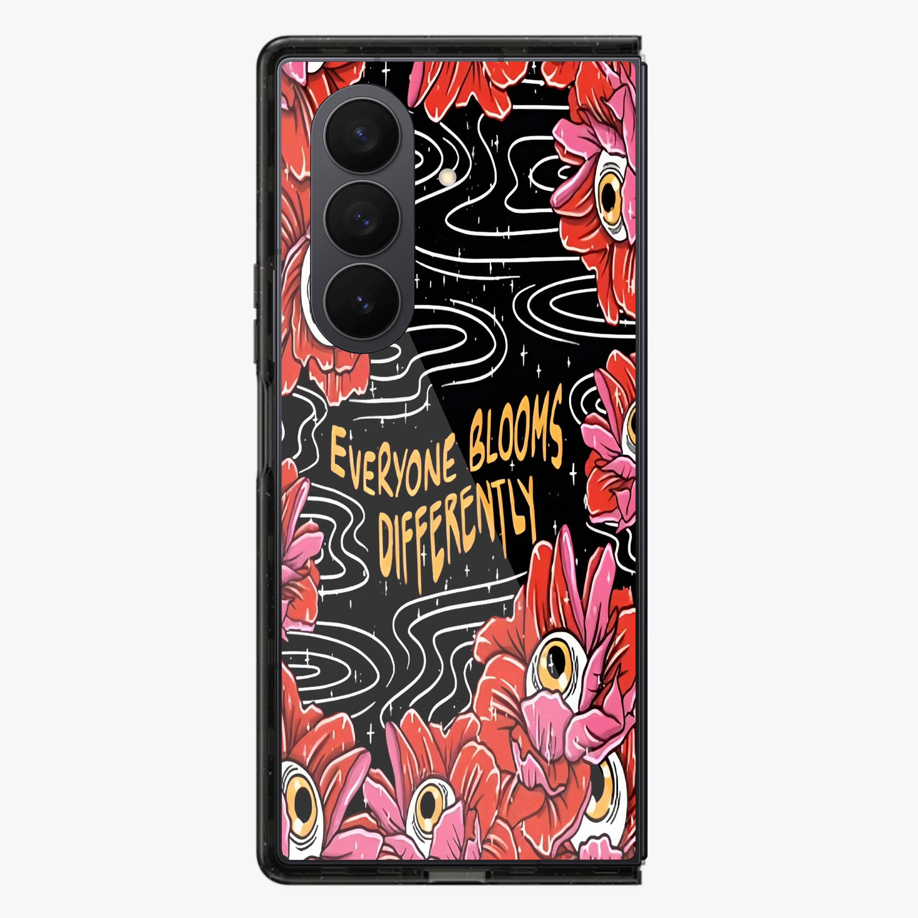 Everyone Blooms Differently Samsung Z Fold Phone Case