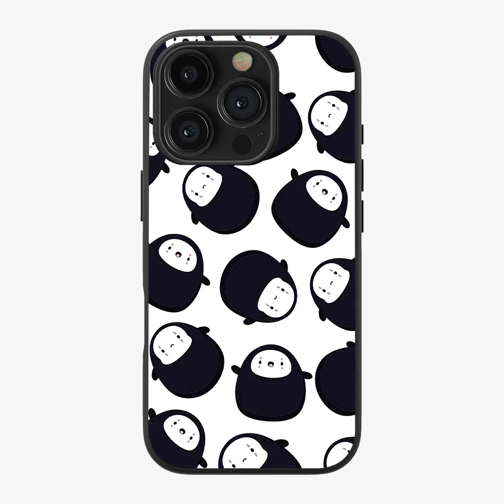 No Face Phone Case Clear Silicone Case