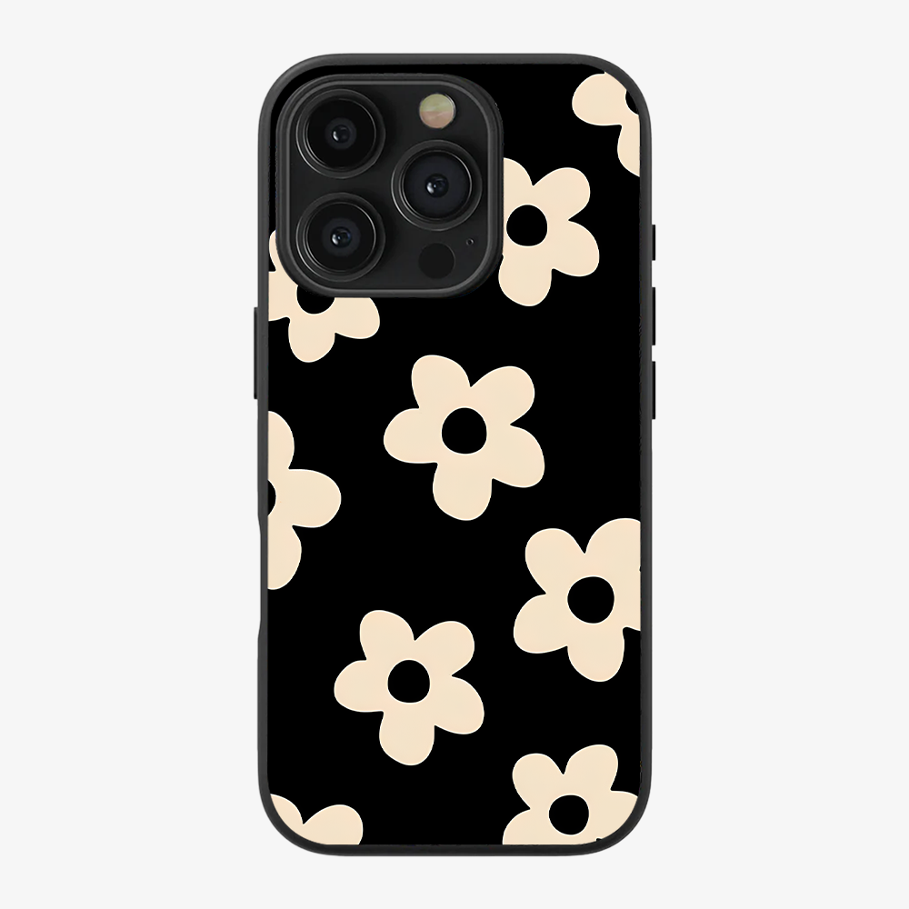 Natural Retro Flower Phone Case Clear Silicone Case