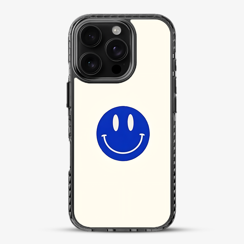 Blue Smiley Stride 2.0 Case