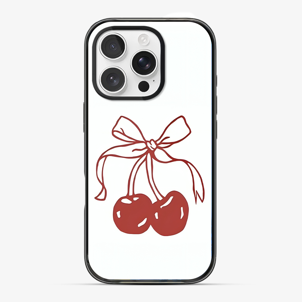 Cherry Phone Case Anti Yellow Silicone Case