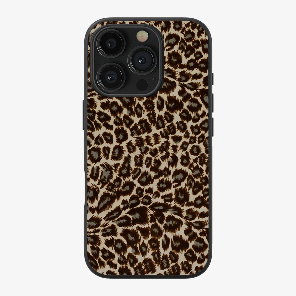 Leopord Print Phone Case Clear Silicone Case
