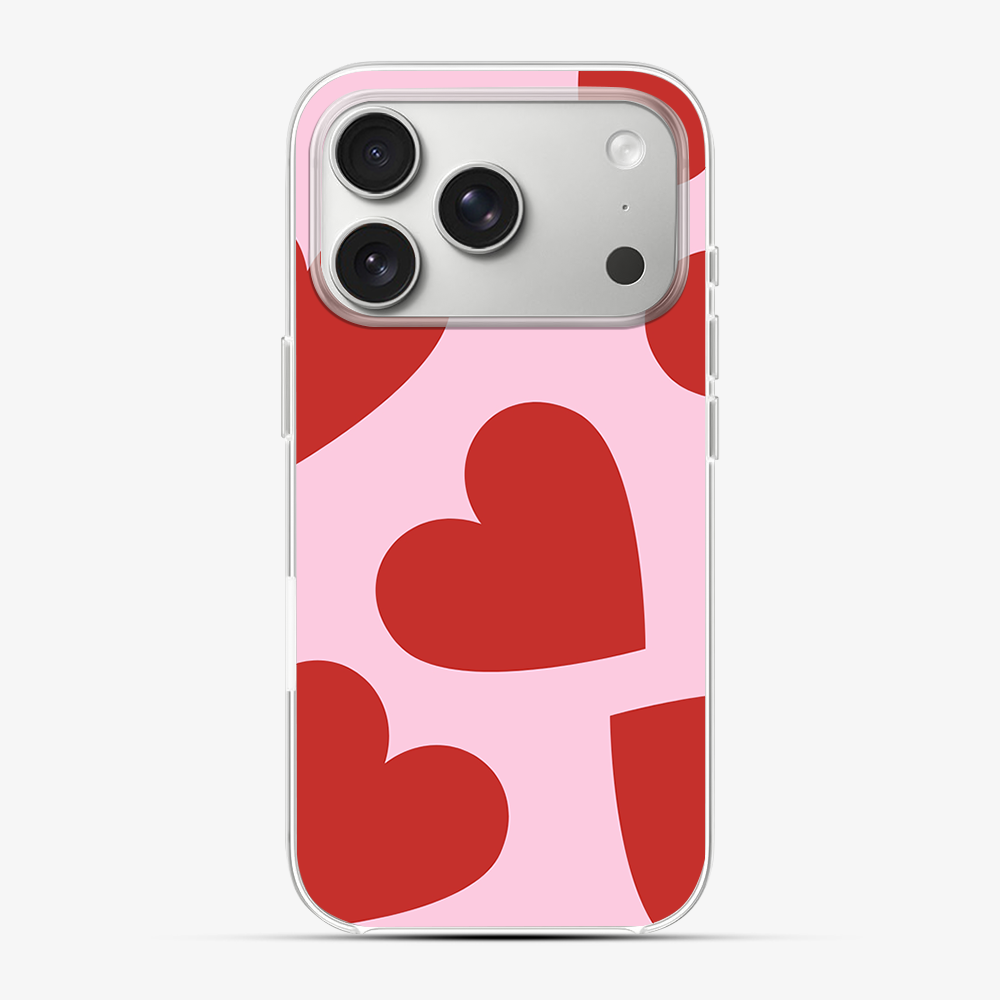 Red & Pink Heart Phone Case