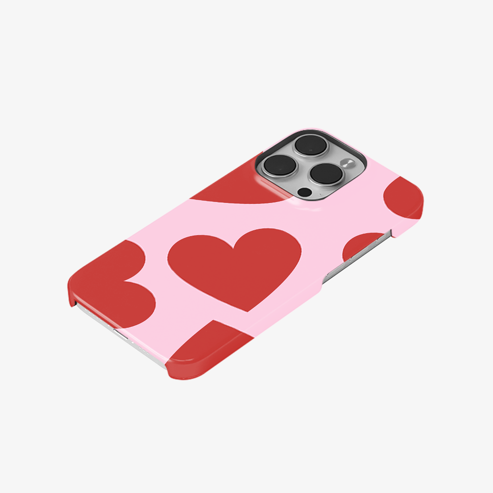 Red & Pink Heart Phone Case