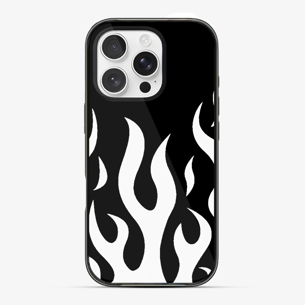 Flame Phone Case | White