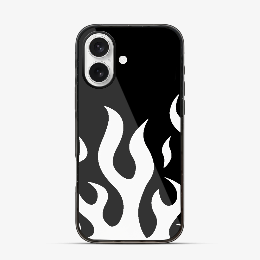 Flame | White iPhone 17 Case