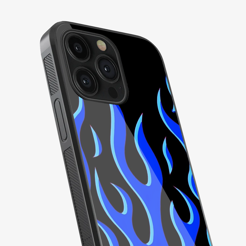 Flame Phone Case | Blue